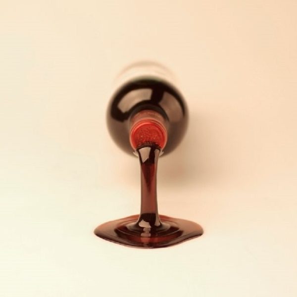 Fall in Wine wine bottle holder Red - Image 2