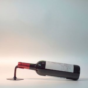 Fall in Wine wine bottle holder Red