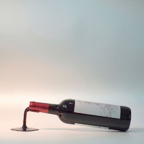 Fall in Wine wine bottle holder Red