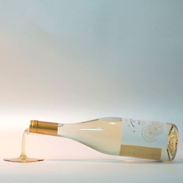 Fall in Wine bottle holder White