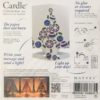 CARDLE Candle Holder Greeting Card - Christmas Tree Red - Image 7