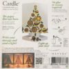 CARDLE Candle Holder Greeting Card - Christmas Tree Red - Image 9