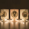 CARDLE Candle Holder Greeting Card - Owl - Image 4