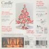 CARDLE Candle Holder Greeting Card - Christmas Tree Red - Image 2