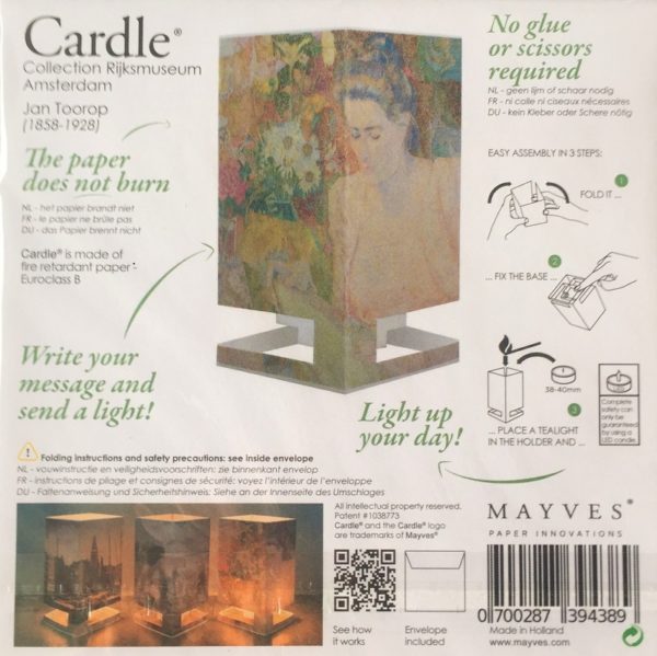 CARDLE Candle Holder Greeting Card - Toorop - Image 2