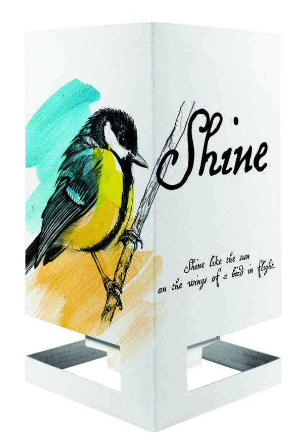 CARDLE Candle Holder Greeting Card - Shine - Image 8