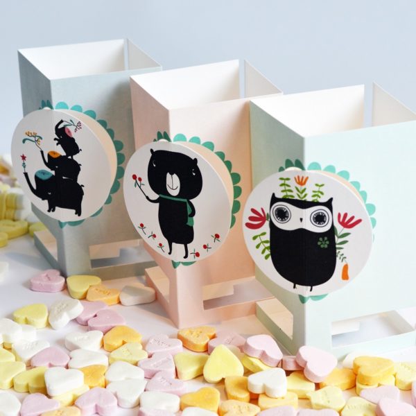 CARDLE Candle Holder Greeting Card - Bear - Image 3