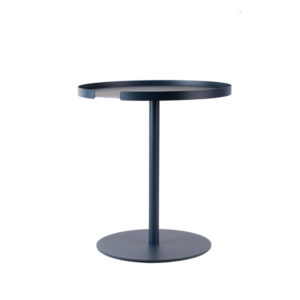 BIG HUG SIDE TABLE ROUND BASE - midnight blue