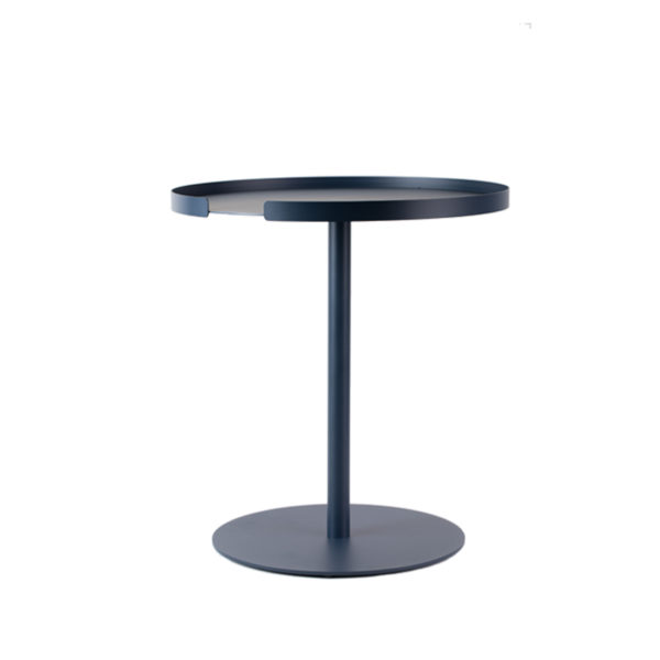 BIG HUG SIDE TABLE ROUND BASE - midnight blue