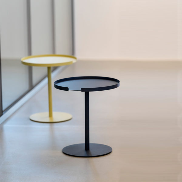 BIG HUG SIDE TABLE ROUND BASE - lemon - Image 2