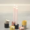 BIG HUG TEA LIGHT HOLDER/EGG CUP (set of 2) - lemon - Image 4