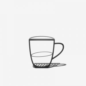 SURFACE Holder Coffee / Black