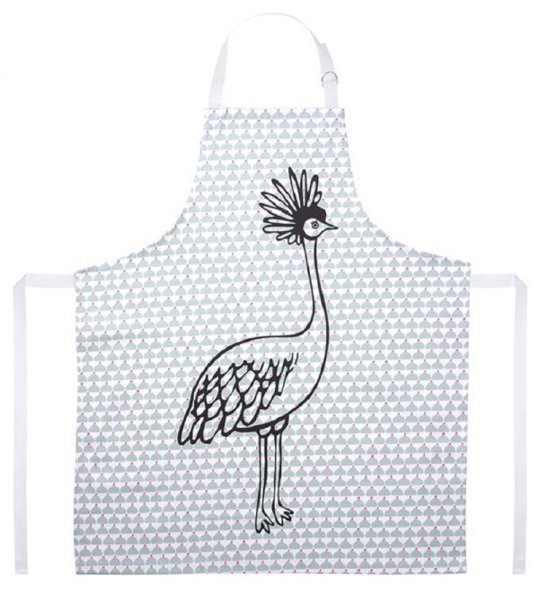 Kitchen Apron ''Chic Gris Kokette"