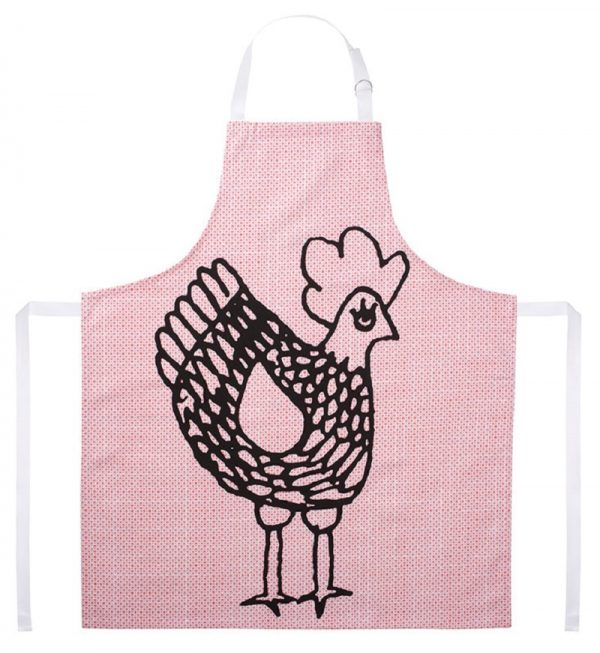 Kitchen Apron ''Vichy Cocotte"