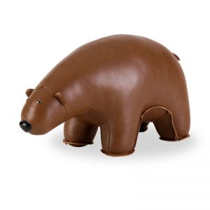 zuny-classic-bear-bookend-brown