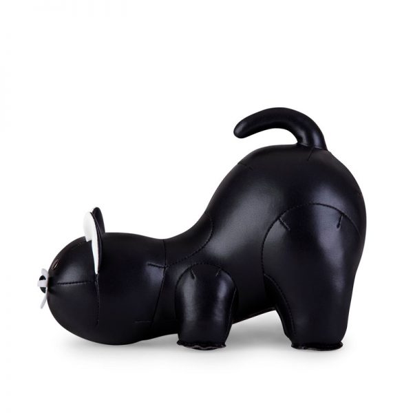 Cat Black Bookend 1kg - Image 2