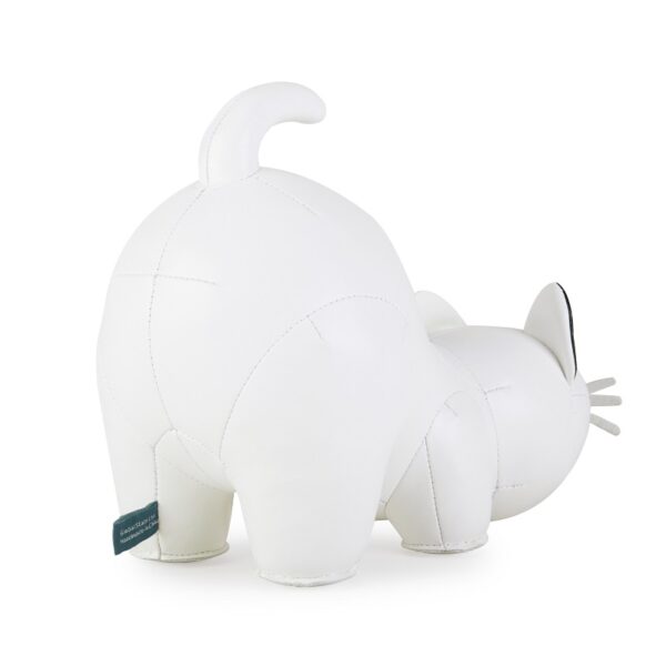 Cat White Bookend 1kg - Image 4
