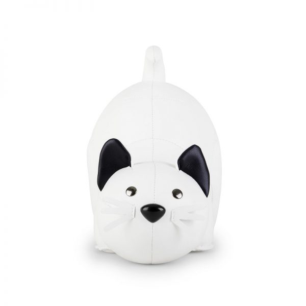 Cat White Bookend 1kg - Image 3