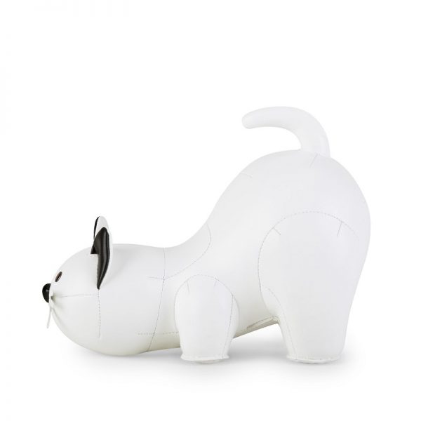 Cat White Bookend 1kg - Image 2