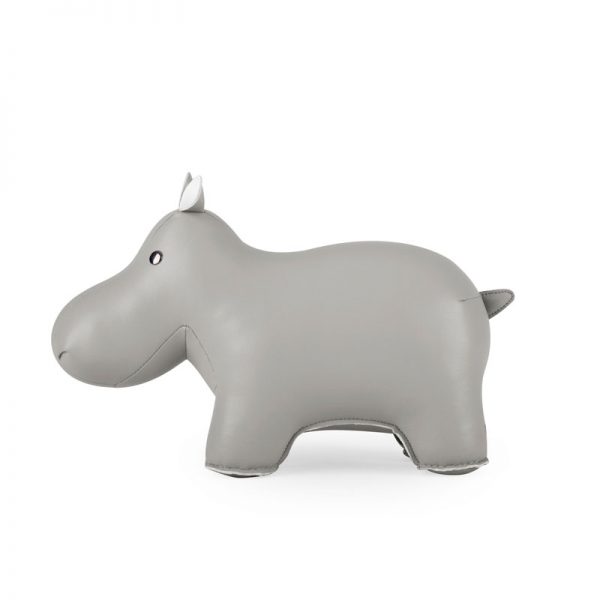 Hippo Grey Bookend 1kg - Image 2