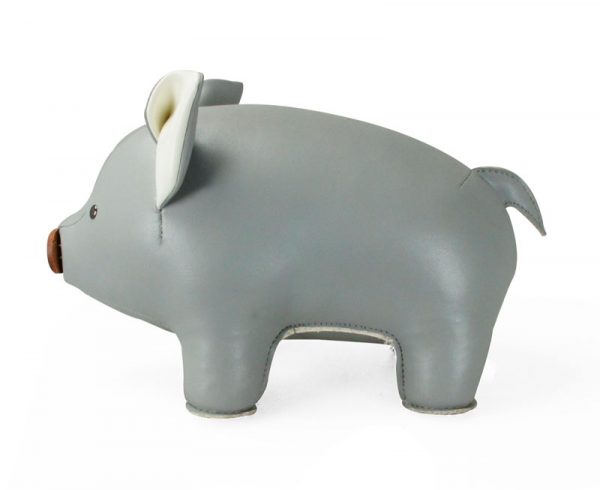 Pig Grey Bookend 1kg - Image 2