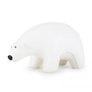 zuny-classic-polar-bear-bookend-white