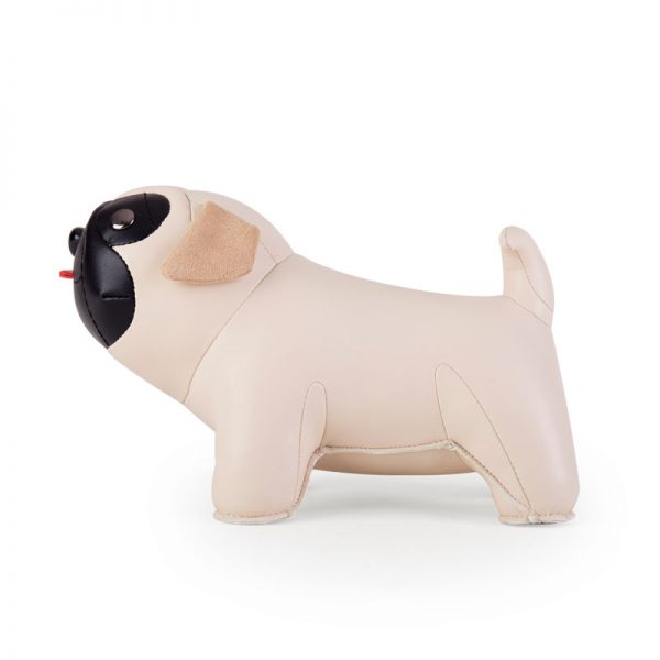 Dog Pug Bookend 1kg - Image 2