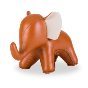 zuny-zuny-elephant-abby-bookend-tan