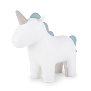 zuny-zuny-unicorn-nico-bookend-white