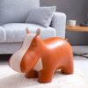 Hippo Stool Tan-Wheat - Image 5