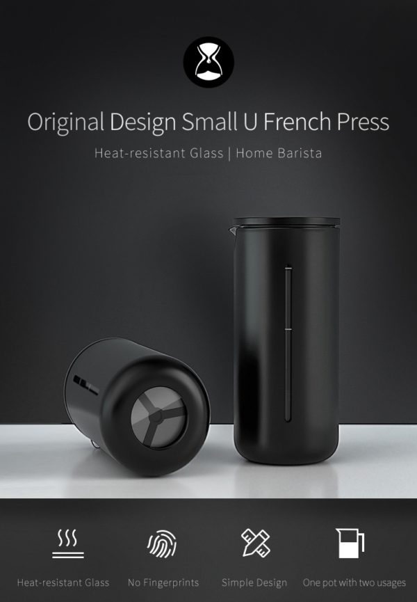 Timemore French Press Small U White 450ml - Image 2