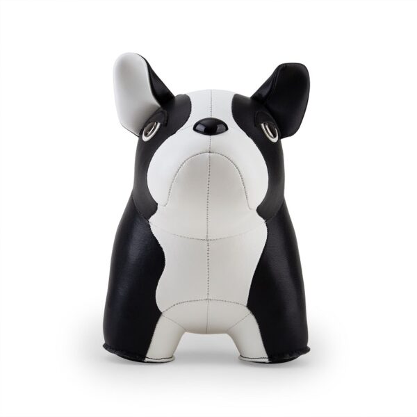 French Bulldog II Black and White Bookend 1kg - Image 3