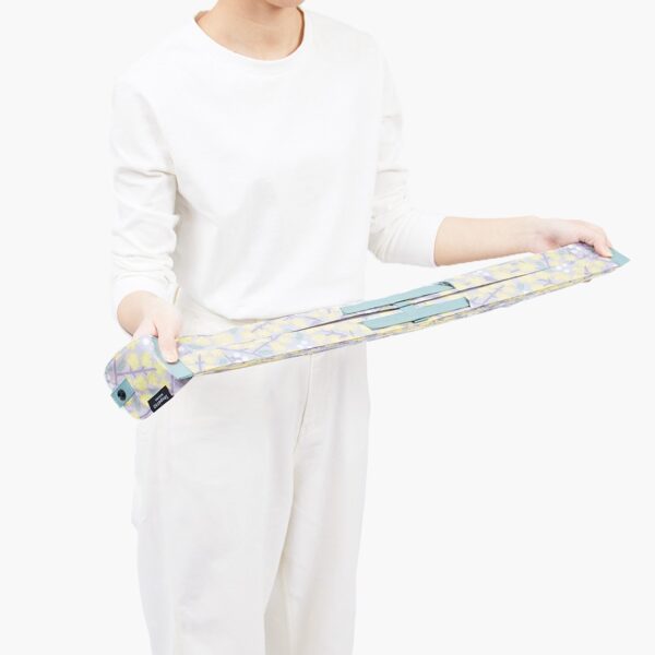Shupatto compact foldable shopping bag size M - Mimosa (Hana) - Image 7