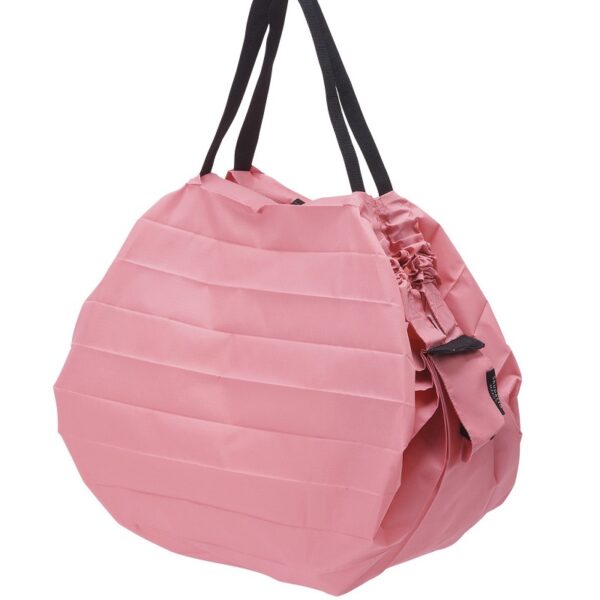 Shupatto compact foldable shopping bag size M - Peach (Momo) - Image 2