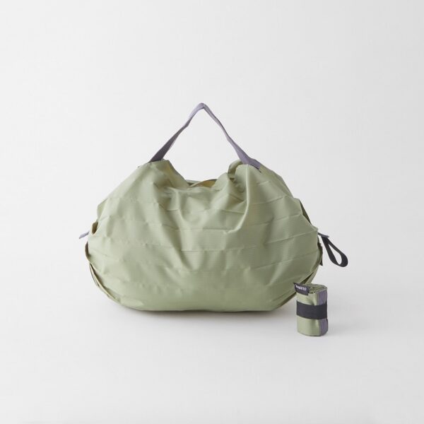 Shupatto compact foldable shopping bag size S - Forest (Mori) - Image 3