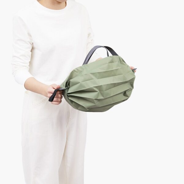 Shupatto compact foldable shopping bag size S - Forest (Mori) - Image 6