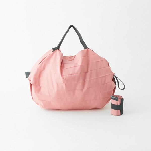 Shupatto compact foldable shopping bag size S - Peach (Momo) - Image 3