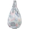 Shupatto compact foldable shopping bag DROP M - Poppy - Image 4