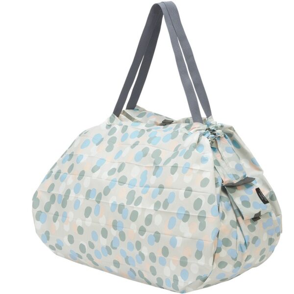 Shupatto compact foldable shopping bag size L - Hailstones (Arare) - Image 2