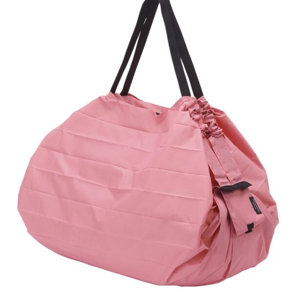 Shupatto compact foldable shopping bag size L - Peach (Momo) - Image 2