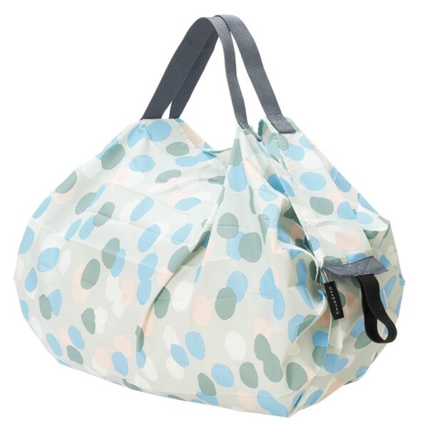 Shupatto compact foldable shopping bag size S - Hailstones (Arare) - Image 2