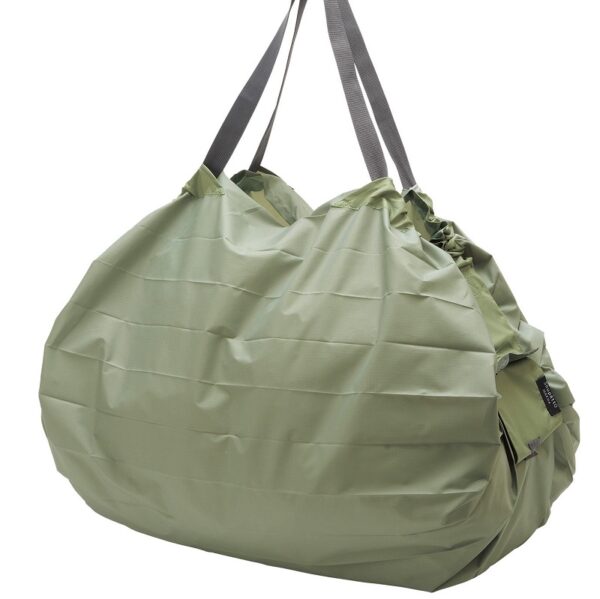 Shupatto compact foldable shopping bag size L - Forest (Mori) - Image 2