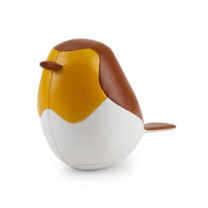 Bird Robin Ochre Paperweight 250gr