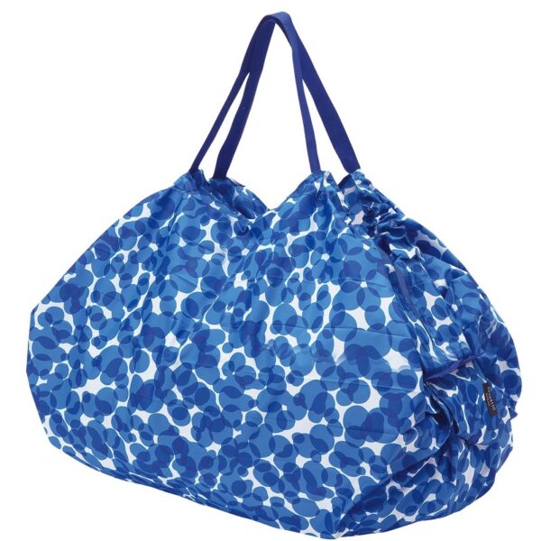 Shupatto compact foldable shopping bag size L - Ocean (Umi) - Image 2