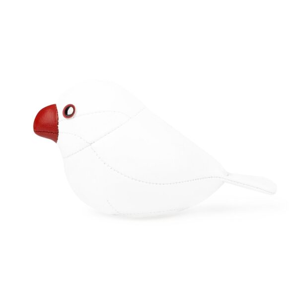 Java Sparrow White Mini Paperweight 120gr - Image 2