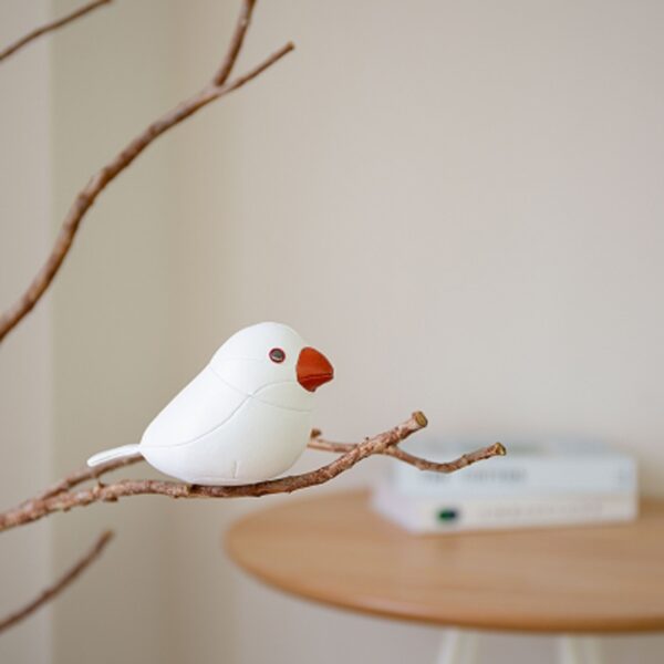 Java Sparrow White Mini Paperweight 120gr - Image 5