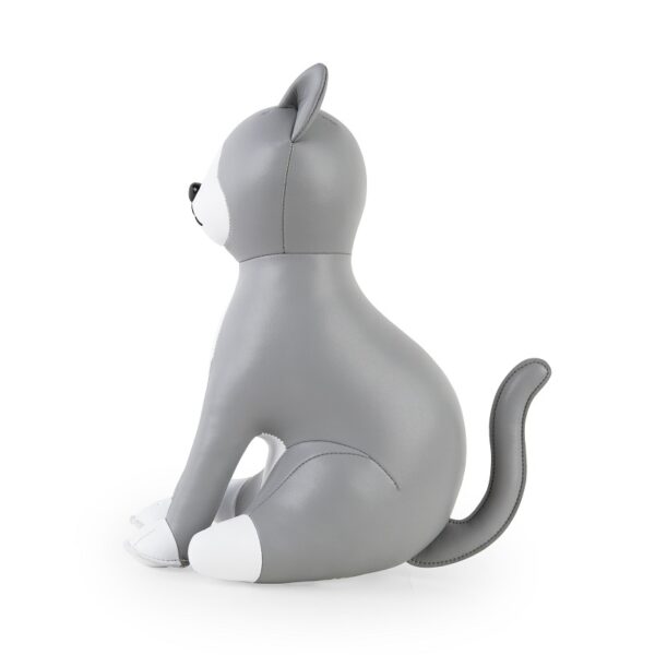 Cat Tuxedo Grey Bookend 1kg - Image 2