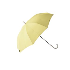 shupatto-one-pull-closing-umbrella-58cm-citron-yellow