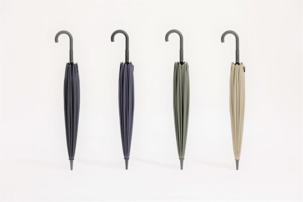 Shupatto One-Pull Closing Umbrella 62cm - Khaki - Image 6