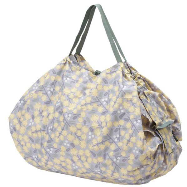 Shupatto compact foldable shopping bag size L - Mimosa (Hana) - Image 2